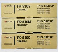 KYOCERA TK-510 ORIGINALE CIANO/MAGENTA/GIALLO FS-C5020N/FS-C5030N/FS-C5025