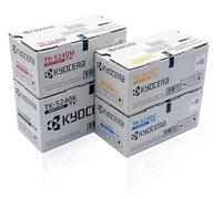 Kyocera TK5240 - Toner originale TK-5240K, TK-5240C, TK-5240M, TK-5240Y, colore nero, ciano, magenta, giallo, per ECOSYS M5526, P5026
