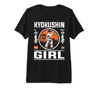 Kyokushin Karate Girl: Forza e Passione nel Design! Maglietta Premium