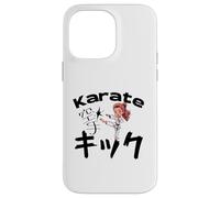 Kyokushin Kenpo Shotokan Karate per adulti bambini, Karate Girl Custodia per iPhone 14 Pro Max