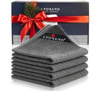 KYONANO Barista Accessori, set di 4 panni da pulizia, 30 x 30 cm, estremamente assorbenti per piante a vapore e macchina portafiltro
