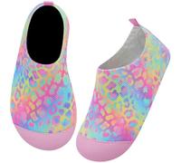 Kyopp Pantofole per bambini e bambine, antiscivolo, a piedi nudi | Pantofole da ginnastica traspiranti, morbide, a piedi nudi, unisex, per imparare a camminare, taglia 20-35