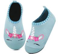 Kyopp Pantofole per bambini e bambine, antiscivolo, a piedi nudi | Pantofole da ginnastica traspiranti, morbide, a piedi nudi, unisex, per imparare a camminare, taglia 20-35