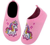 Kyopp Pantofole per bambini e bambine, antiscivolo, a piedi nudi | Pantofole da ginnastica traspiranti, morbide, a piedi nudi, unisex, per imparare a camminare, taglia 20-35