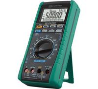 Kyoritsu KEW 1062 Mutlimetro digitale TRMS (DC+AC TRSM)/valore medio con elevata precisione per la misura di tensioni AC/DC, correnti AC/DC, resistenza, continuità, prova diodo, capacità, frequenza, temperatura, picco , grigio
