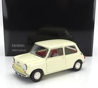 KYOSHO 1/18 EPOCA MORRIS MINI MINOR 1964 BIANCO MODELLINO STATICO DIECAST