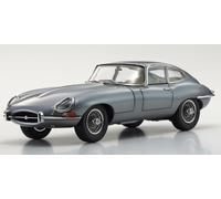 KYOSHO 1:18 Jaguar E-Type Gun Metallic 08954GM Miniature Diecast Model Car