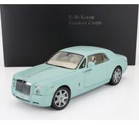 KYOSHO 1/18 ROLLS ROYCE PHANTOM COUPE 2008 TURQUOISE MODELLINO STATICO DIECAST