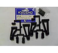 set braccetti superiori anteriori e posteriori per MP-5 Kyosho IF13 Upper Susp