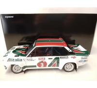 Kyosho Fiat 131 Abarth ALITALIA #3 Alen Rally 1000 Lakes 1978 1/18 08376E