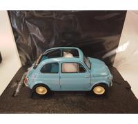 Kyosho Fiat Nuova 500 celeste blue 1960 1/18 08966LB