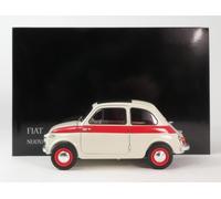 Kyosho Fiat Nuova 500 grey red 1958 1/18 08966SLG