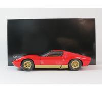 Kyosho Lamborghini Miura P400 red gold 1968 1/18 KS08314R