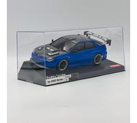 Kyosho Mini-z Body SUBARU IMPREZA con Aero kit cappuccio CFRP Blu Metallizzat...