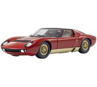 Kyosho Originale 1/18 Lamborghini Miura P400 Rosso Pressofuso Miniatura Auto