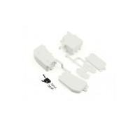 Kyosho Ricambi MP9 - Box Batteria + Box Ricevente Bianco