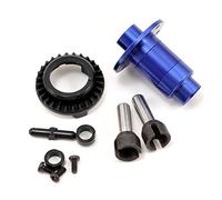 Kyosho- Ruota Libera Anteriore, Colore Blu, MDW017