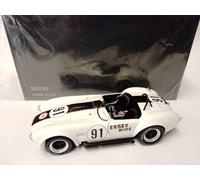 MODELLINO AUTO STATICO FORD SHELBY COBRA 427 S/C SPIDER #91 SCOTT 1965 1/18