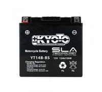 Kyoto - Batteria per moto Yamaha 1300 FJR 2001-2005 YT14B-BS SLA / 12V 12Ah