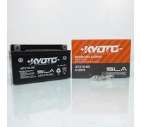 Kyoto - Batteria per scooter Sym 50 Crox 4T Euro4 2017-2019 YTX7A-BS SLA / 12 V 6 Ah