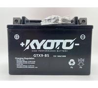 Kyoto battery GTX9-BS | Batteria di ricambio da moto per Suzuki AN Burgman (AU111/BW111/BW112) 400 1998-2002