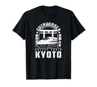 Kyoto Giappone Shinkansen Bullet Train Anime Kanji Souvenir Maglietta
