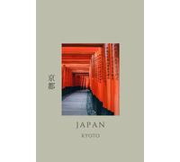 Kyoto Japan 京都 Red Torri Gates Shrine Notebook: A5 Japanese-Style Journal with Kanji & Fushimi Inari Red Torii Gate Cover, Dotted Lined