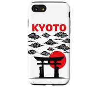 Kyoto Japan Torii Gate Design - Red Sun Zen Estetica Tee Custodia per iPhone SE (2020) / 7/8
