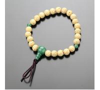 Kyoto Juzu Bracciale Giapponese Buddismo Perle Seigetsu Tiglio Giada Prodotto IN