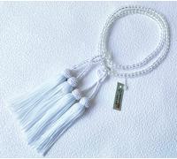 Kyoto Juzu Giapponese Buddista Mala Bracciale Jodo-Shinshu Donna Quarzo 5m