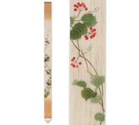 Kyoto Tappezzeria da Parete Dipinto a Mano Lino Smilax Cina Autunno Giappone