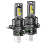 KYPSZQPSH 2 lampadine for fari a LED H4 da 30000LM, Canbus, senza errori, 300W, for moto, auto, luce bianca 6500K, 12V 24V