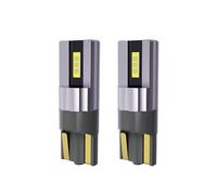 KYPSZQPSH 2 pezzi LED for auto T10 W5W Canbus ad alta potenza 1860 CSP Illuminazione specchietto interno Lampada porta Indicatore di ingombro Lampada di segnalazione(WHITE_T10)