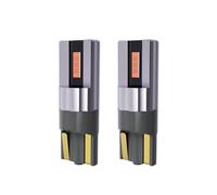KYPSZQPSH 2 pezzi LED for auto T10 W5W Canbus ad alta potenza 1860 CSP Illuminazione specchietto interno Lampada porta Indicatore di ingombro Lampada di segnalazione(PINK_T10)