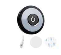 KYPSZQPSH Kit luci di lettura for interni a LED for sedili posteriori dell'auto, a cupola quadrata(White Blue)
