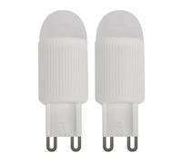KYPSZQPSH Lampadina LED G9 da 2 pezzi Sorgente luminosa 85-265 V Faretto dimmerabile con diffusore in ceramica for messa a fuoco morbida(G9 PC Astigmatism4000k)