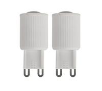 KYPSZQPSH Lampadina LED G9 da 2 pezzi Sorgente luminosa 85-265 V Faretto dimmerabile con diffusore in ceramica for messa a fuoco morbida(G9 85-265v Focus4000k)