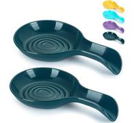 Kyraton Plastica Porta Mestoli Da Cucina 2 Set, Plastica Poggia Mestolo Cucina, Poggiamestolo, Per Cucchiai, Pinze, Spatole, Ecc. Lavabile In Lavastoviglie