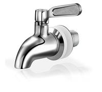 KyratonRubinetti per distributore di acqua potabile, rubinetto di ricambio per distributore di bevande in acciaio inox, durevole e senza perdite