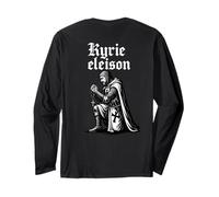 Kyrie Eleison - Guerriero cattolico della Preghiera Maglia a Manica