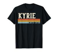 Kyrie Retro Vintage Uomini Bambini Ragazzi Nome Maglietta