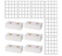 Kyrio 300 Portamonete in 6 Misure Assortite, Album da Collezione di Monete,con 10 Fogli di Pagine Tascabili per Monete, 8 Fogli di Assortimento di Pagine da 2" X 2" per La Raccolta di Monete
