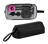 Kyrio Borsa Universale con Cerniera per Asciugacapelli Compatibile con Asciugacapelli Dyson Supersonic Dyson Airwrap Styler Accessori, Custodia Organizer Cosmetico da Viaggio Portatile, Nero , 36*16