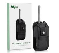 Kyrio Molle porta radio Walkie Talkie Pouch Case per cintura di servizio radio fondina tattica caccia citofono borsa interfono