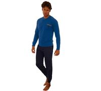 KYROS 3108 Pigiama da Uomo in Cotone Art. KYPU760 Avion XXL