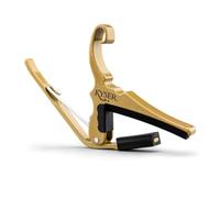 Kyser Quick-Change Capotasto per chitarra acustica a sei corde, Oro, KG6G