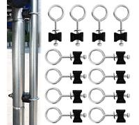 KYSUN 12 Pezzi Vite per Trampolino, Accessori per Trampolino, Viti di Fissare Ricambio per Trampolini, Viti per i Pali della Rete di Sicurezza del Tappeto Elastico,per Grandi e trampolini Piccoli