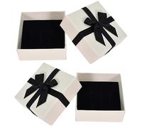 KYSUN 2 pezzi scatola regalo piccola,Scatola di Cartone,Scatole Regalo per Gioielli Scatoline Piccole con Coperchio,Piccole Scatola Regalo con Inserto in Schiuma per Anello, Collana