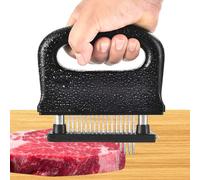 KYSUN Inteneritore Carni in Acciaio Inossidabile, 48 Lama Rimovibile Batti Carne da Cucina, Strumento Inteneritore di Bistecca, Tenera Carne Batticarne per Cotoletta Bistecca Manzo Maiale Pollo
