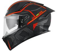 KYT KYT - Casco R2R Concept Matt Nero / Rosso L